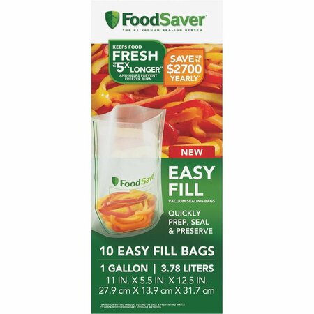 FOODSAVER Gallon Easy Fill Bags 2083546